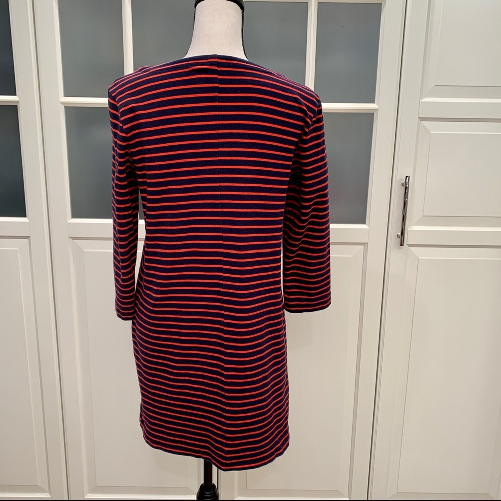 J. Crew long sleeve striped knit sheath dress - Picture 3 of 6